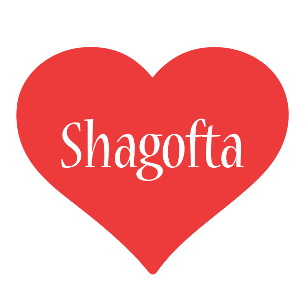 Shagofta love logo