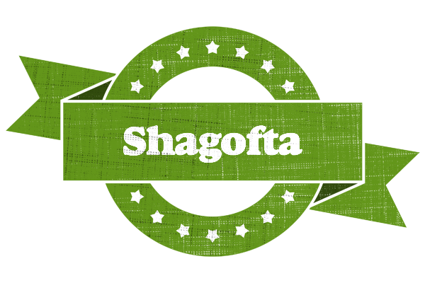 Shagofta natural logo