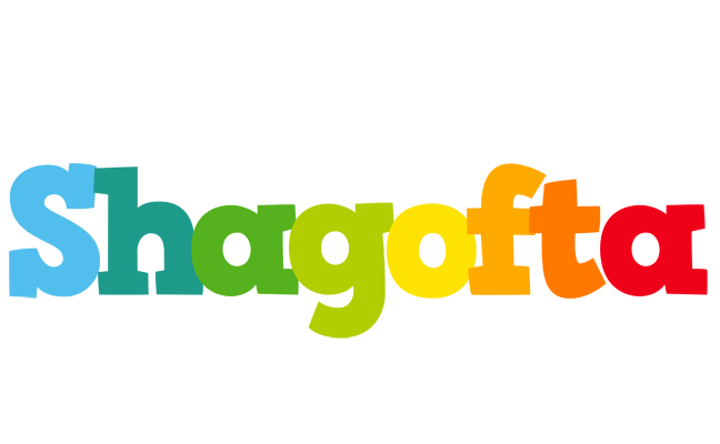 Shagofta rainbows logo