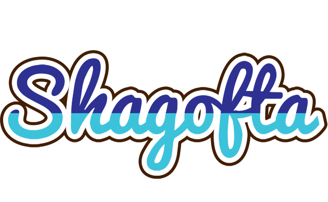 Shagofta raining logo