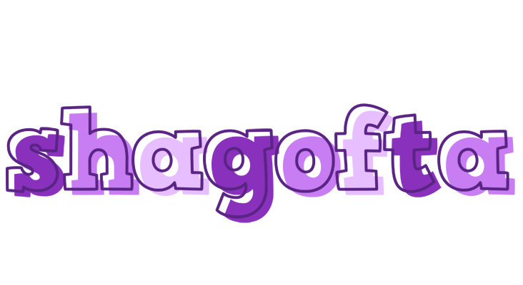 Shagofta sensual logo