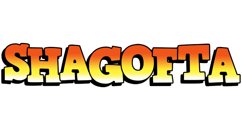 Shagofta sunset logo