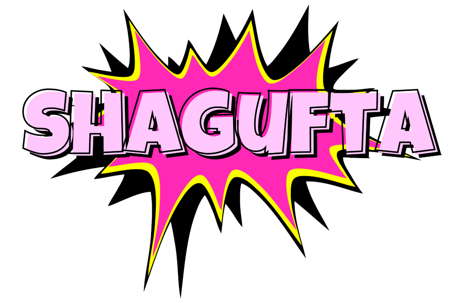 Shagufta badabing logo