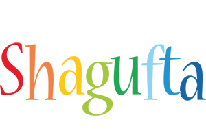 Shagufta birthday logo