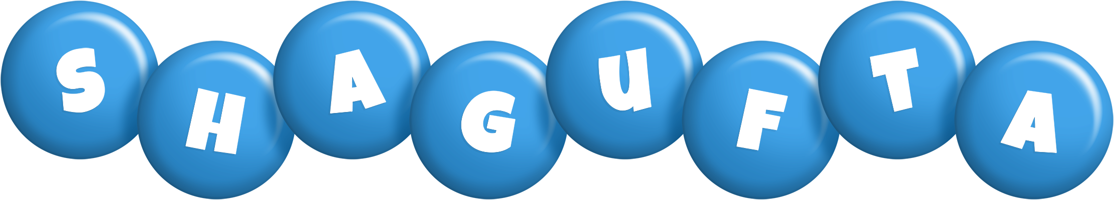 Shagufta candy-blue logo