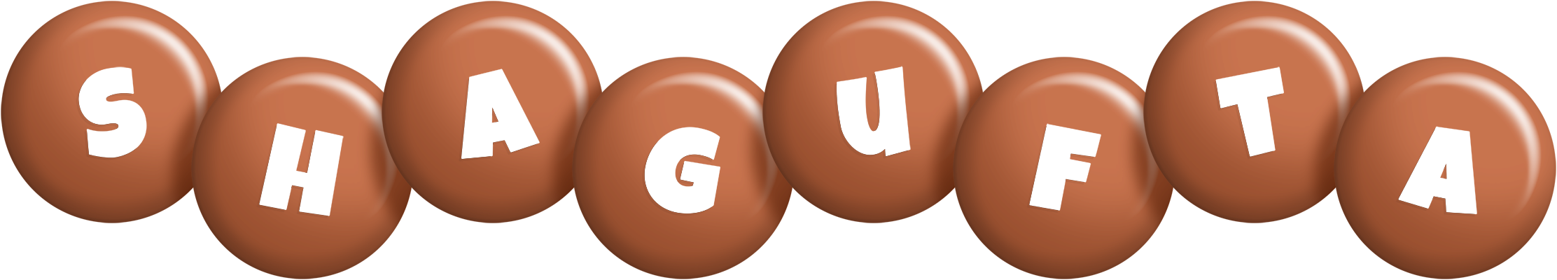 Shagufta candy-brown logo