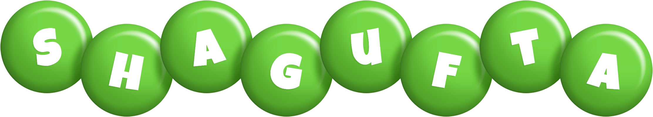 Shagufta candy-green logo