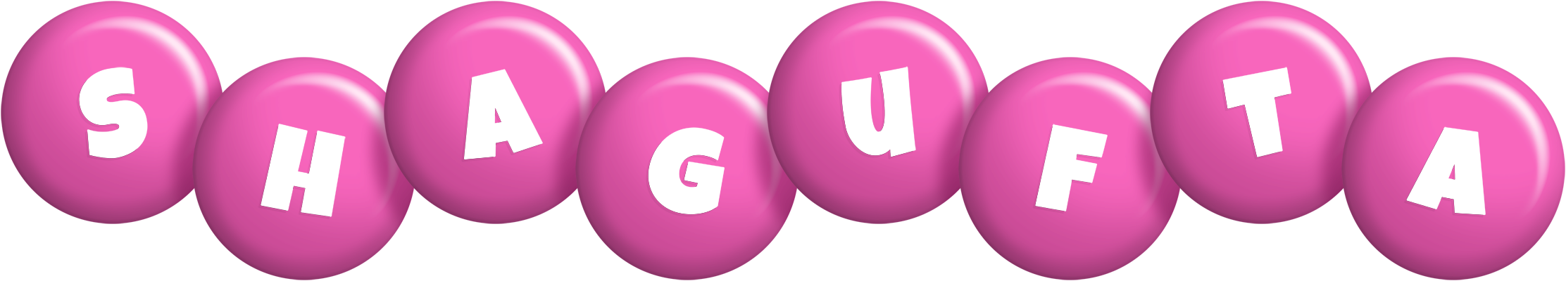 Shagufta candy-pink logo