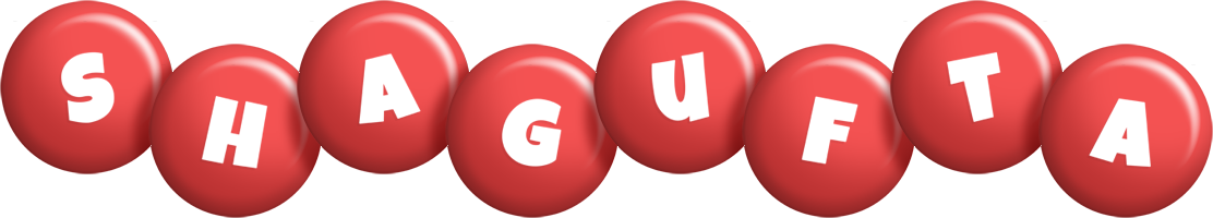 Shagufta candy-red logo