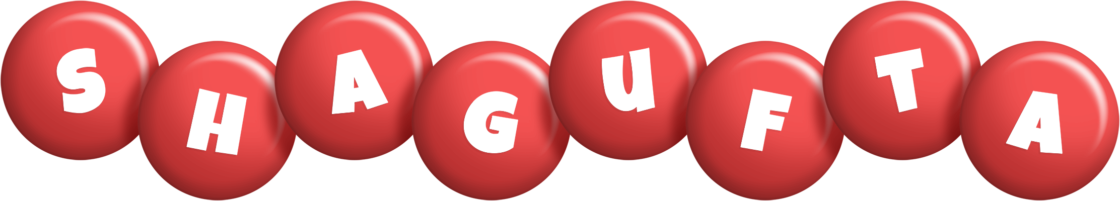 Shagufta candy-red logo