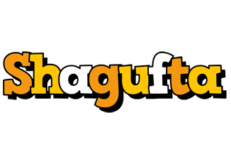 Shagufta cartoon logo