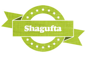 Shagufta change logo