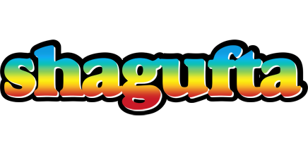 Shagufta color logo