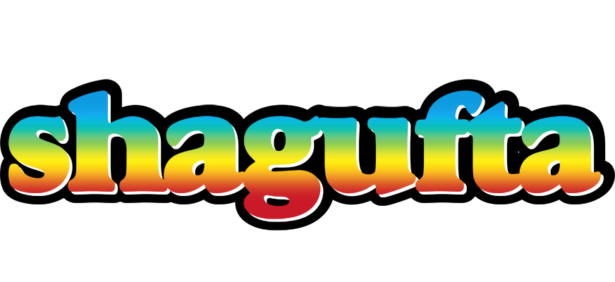 Shagufta color logo