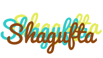 Shagufta cupcake logo