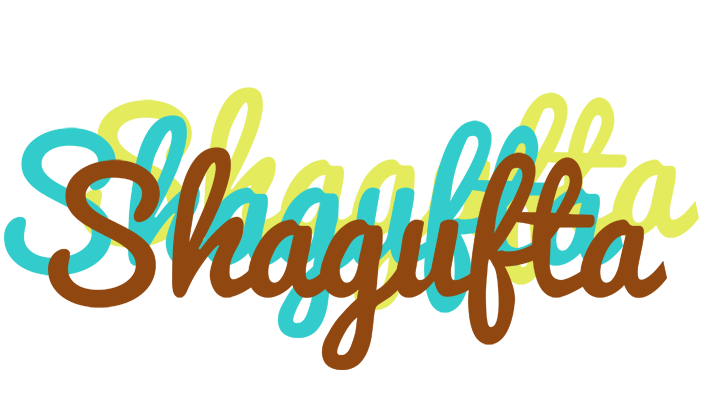 Shagufta cupcake logo