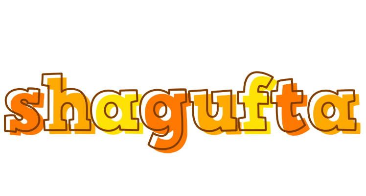 Shagufta desert logo