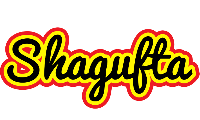 Shagufta flaming logo