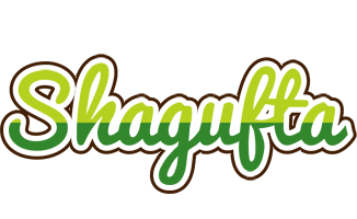 Shagufta golfing logo