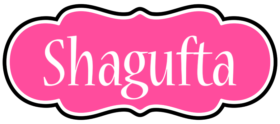 Shagufta invitation logo