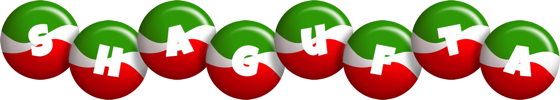 Shagufta italy logo