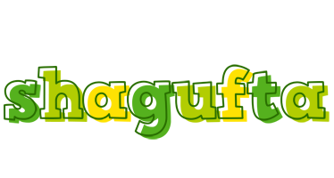 Shagufta juice logo