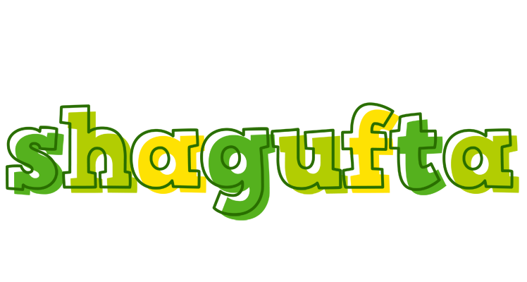 Shagufta juice logo