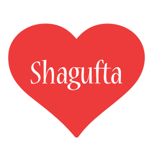Shagufta love logo