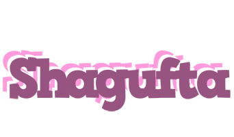 Shagufta relaxing logo