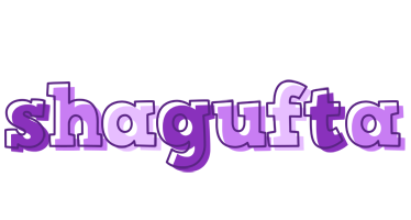 Shagufta sensual logo