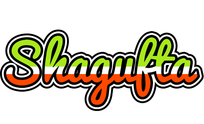 Shagufta superfun logo