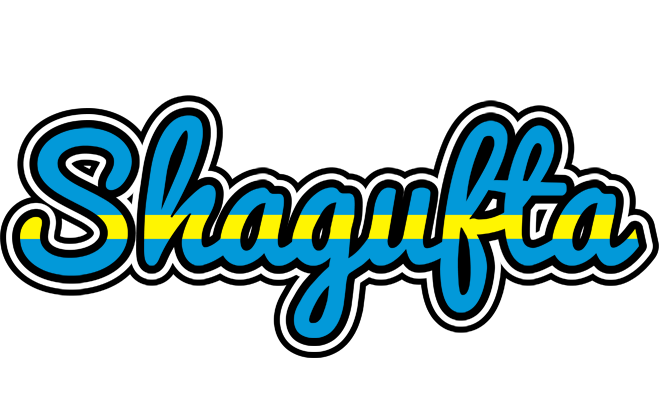 Shagufta sweden logo