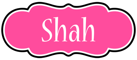 Shah invitation logo