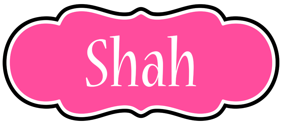 Shah invitation logo