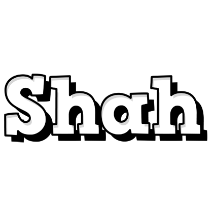 Shah snowing logo