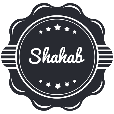Shahab badge logo