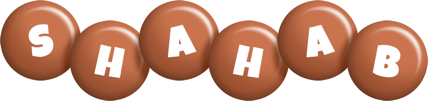 Shahab candy-brown logo