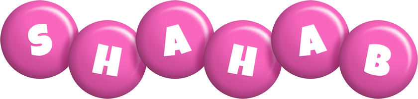 Shahab candy-pink logo