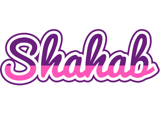 Shahab cheerful logo