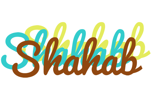 Shahab cupcake logo