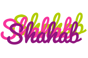 Shahab flowers logo