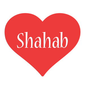 Shahab love logo