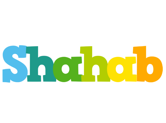 Shahab rainbows logo