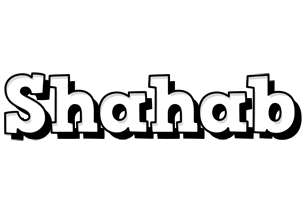 Shahab snowing logo