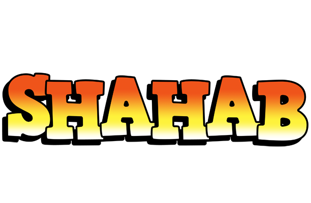 Shahab sunset logo