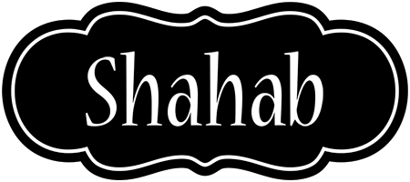 Shahab welcome logo