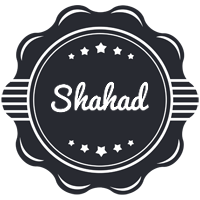 Shahad badge logo