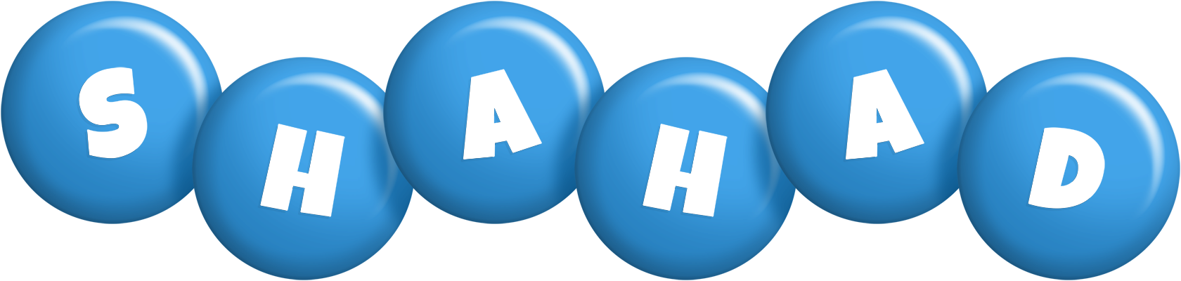 Shahad candy-blue logo