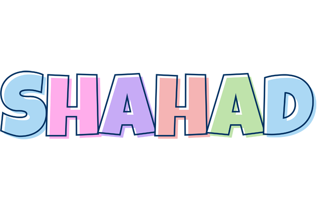 Shahad pastel logo