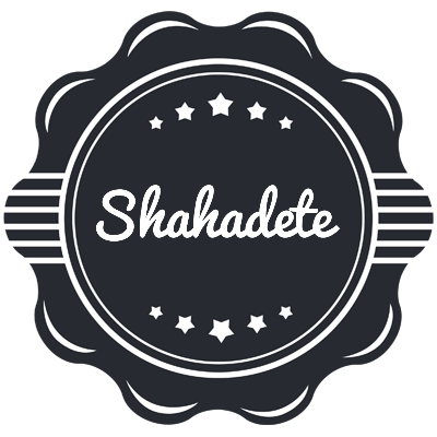 Shahadete badge logo